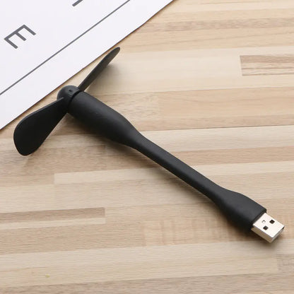 Mini Flexible USB Handheld Cooling Fan for Devices